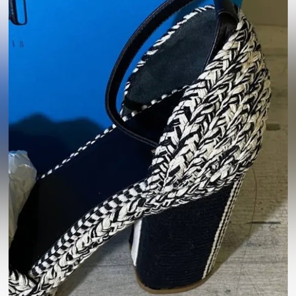 NWB Antolina Women’s Dita Woven Platform Sandals Size 38 EU. - Picture 5 of 13